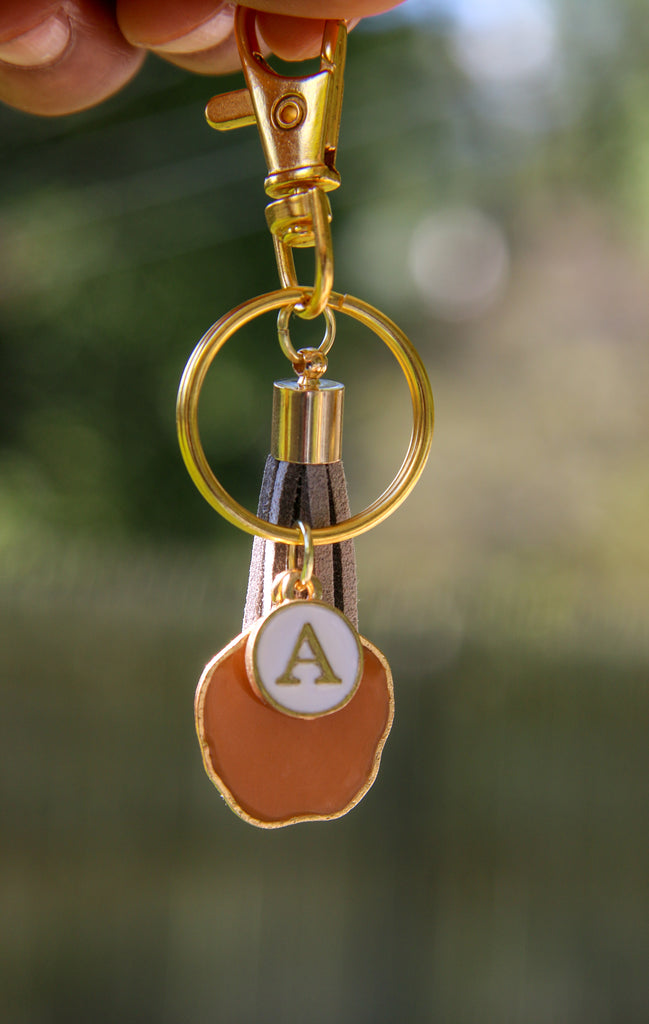 Personalized Fall Keychain