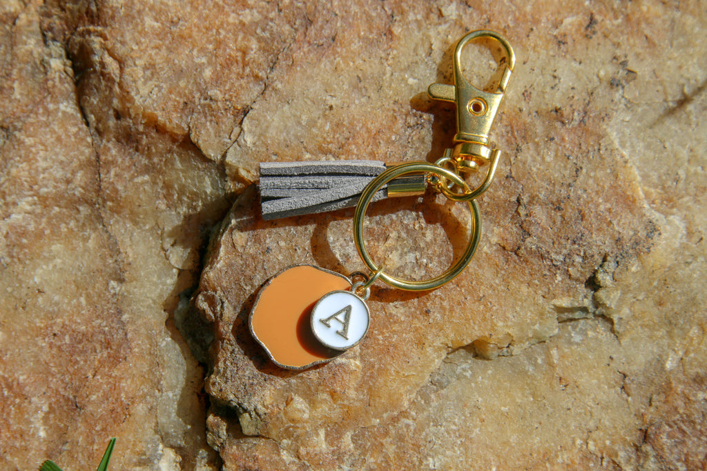 Personalized Fall Keychain