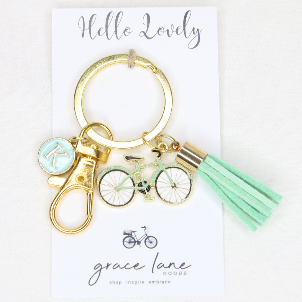 Signature Grace Lane Keychain